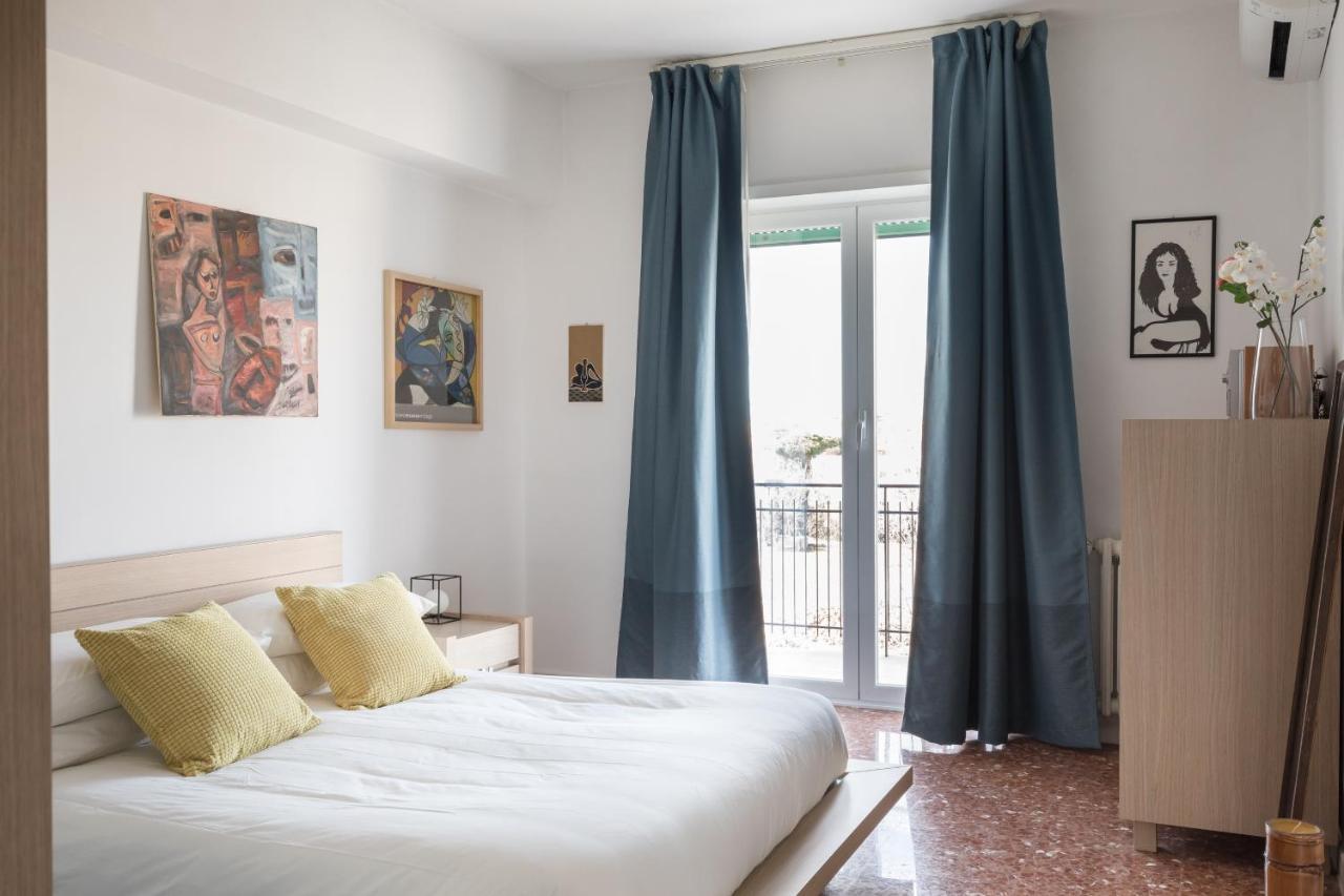 Amoretti Apartment, 6 Persone, 3 Camere, 2 Bagni, Balcone, Wi-Fi, Metro B Monti Tiburtini Rome Bagian luar foto